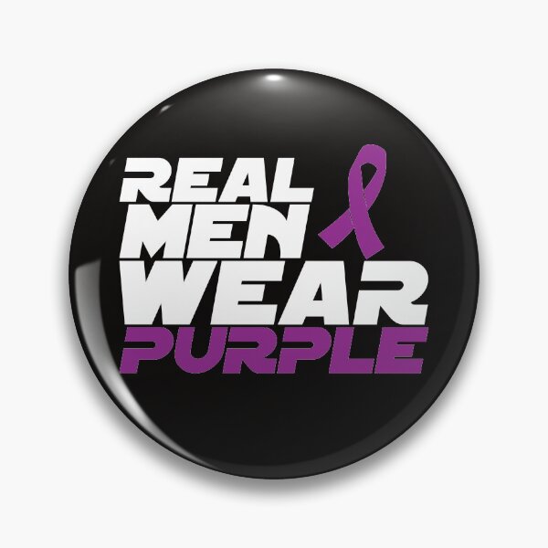 Artikelvorschau, Real Men Wear Purple entworfen und verkauft von Schmuddelshirt.