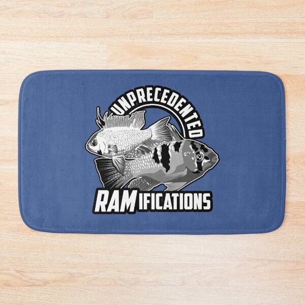 Item preview, German Blue Ram - Electric Mikrogeophagus ramirezi b/w designed and sold by TheAplus.