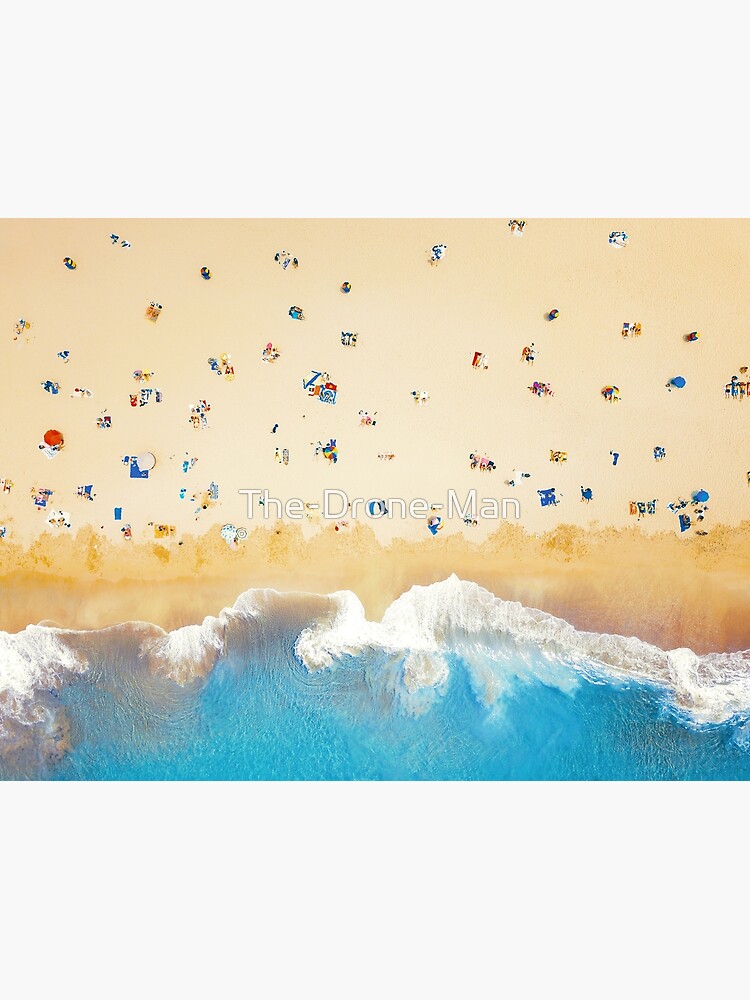 Thumbnail 3 of 3, Canvas Print, Beach Colours | Aerial Drone Photography  designed and sold by The-Drone-Man.