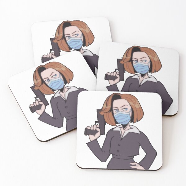 Item preview, Safe Face Mask Scully designed and sold by Cartoonishly.