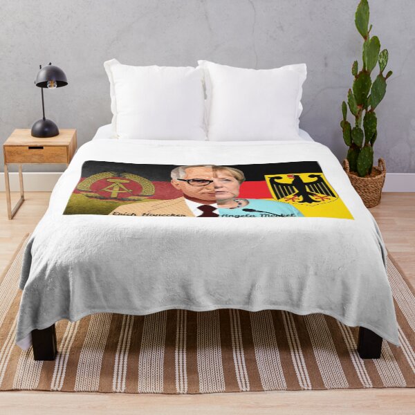 Item preview, Honecker GDR vs. Merkel FRG half portrait designed and sold by Oberlaender.
