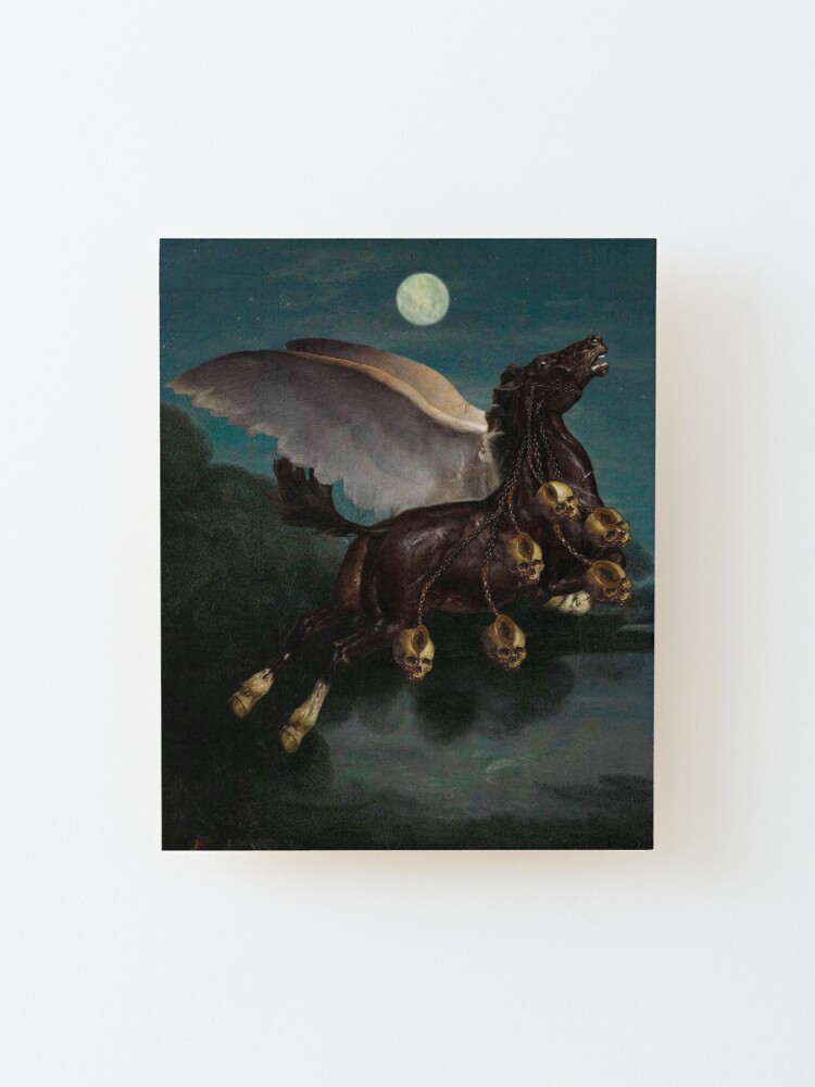 Alternate view of PEGASUS IN THE BATTLE ⠀ Mounted Print