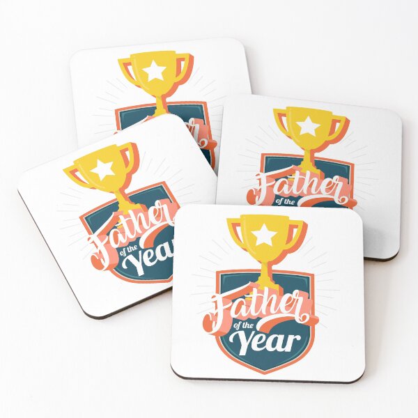 Item preview, Father of the Year Trophy Award for Father's Day designed and sold by showersnack.