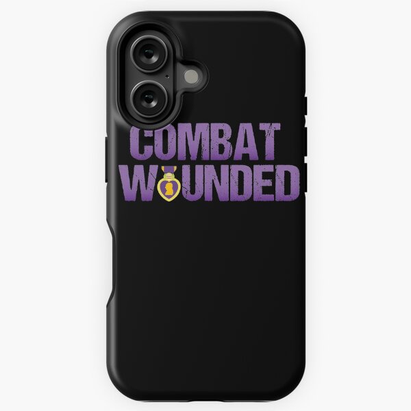 Item preview, Real Men Wear Purple Combat wounded designed and sold by Schmuddelshirt.