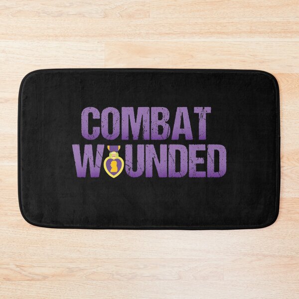 Aperçu de l'œuvre De vrais hommes portent des combats violets blessés créée et vendue par Schmuddelshirt.