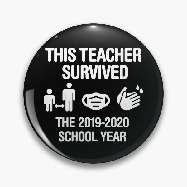 Item preview, This teacher survived the 2019 2020 school year  Corona Coronavirus teacher gift idea designed and sold by LaundryFactory.