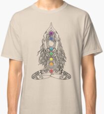 Yoga Om Chakras Mindfulness Meditation Zen 1 Classic T-Shirt