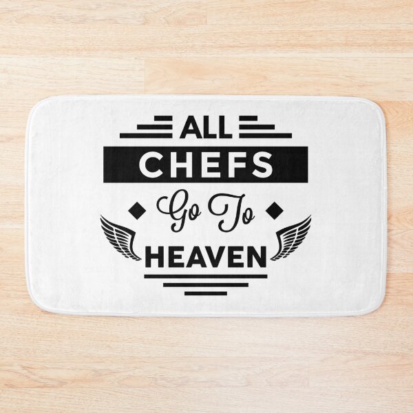 Item preview, All Chefs Go To Heaven designed and sold by TheArtism.