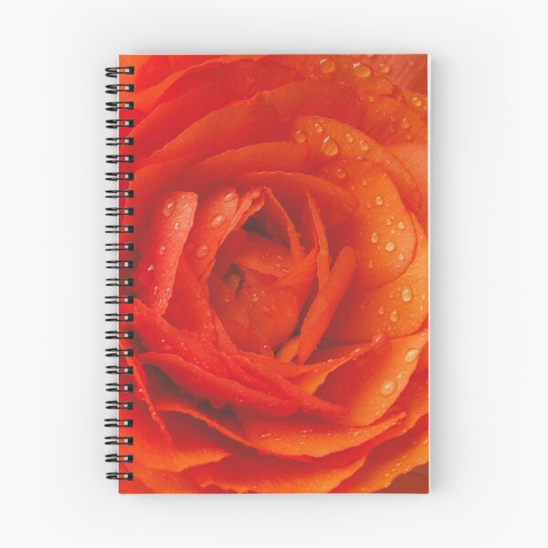 Item preview, Orange Flower in the Rain designed and sold by prettypetal.