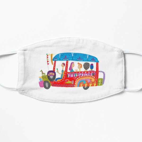 The Philippine jeepney illustrated by Robert Alejandro Mask