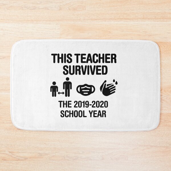 Item preview, This teacher survived the 2020 school year Corona Teacher gift idea designed and sold by LaundryFactory.