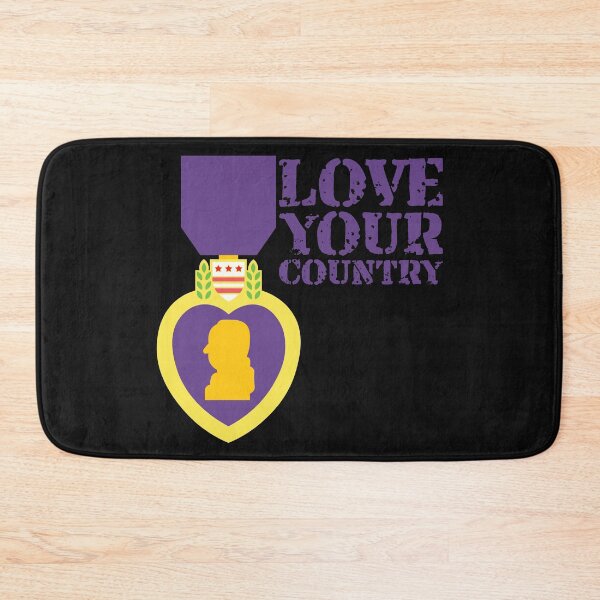 Aperçu de l'œuvre Les vrais hommes portent le pays violet créée et vendue par Schmuddelshirt.