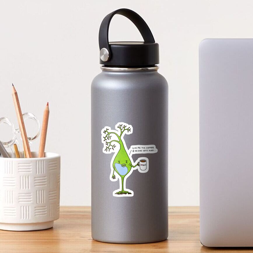Caffeinated neuron Sticker