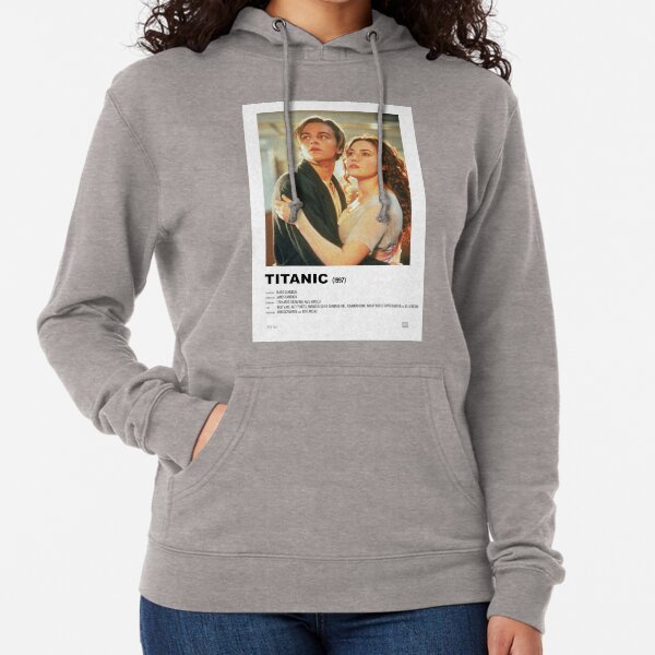 Titanic (1997) Alternative Film Poster Lightweight Hoodie