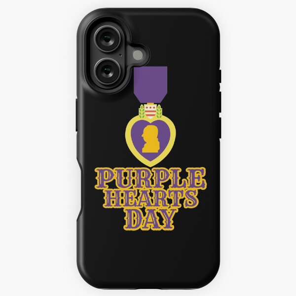 Item preview, Real Men Wear Purple hearts day designed and sold by Schmuddelshirt.