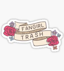 Fangirl Trash Sticker
