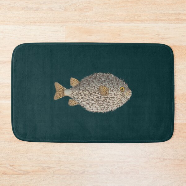 Item preview, Pufferfish Vintage Fish Marine Biology Natural History Scientific Illustration designed and sold by MoPaws.