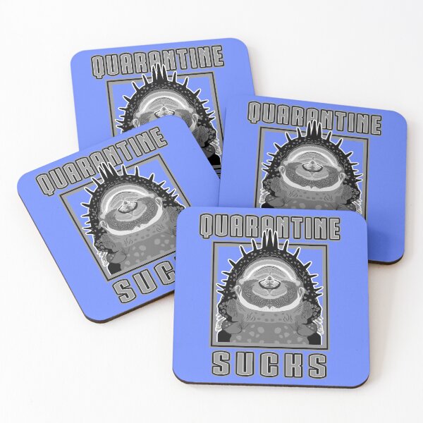 Item preview, Quarantine Sucks - Suckermouth Pleco Ancistrus Aquarium Fish b/w designed and sold by TheAplus.