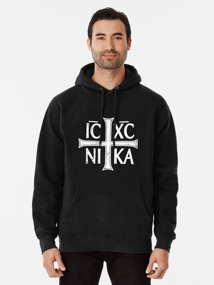 Men's ic logo hot sale pullover hoodie