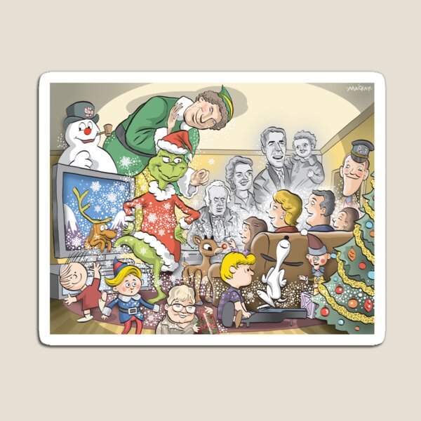 Christmas Classic characters Magnet