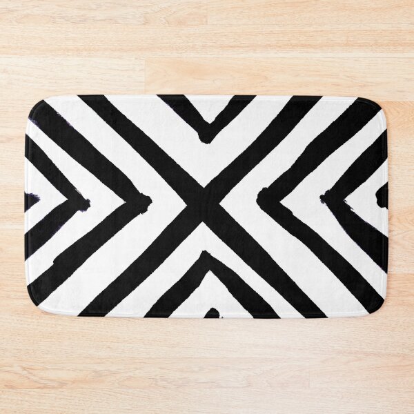 Item preview, Black Painted Angled Stripes designed and sold by caitlinworkman.