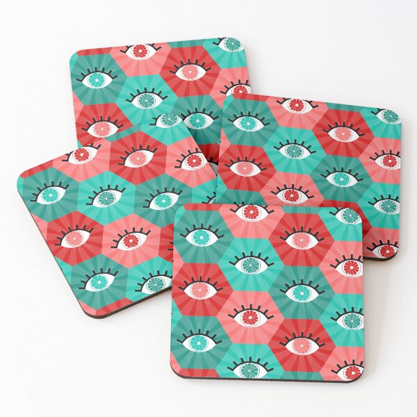 Item preview, Citrus arte pop eyes red designed and sold by LennyCast.