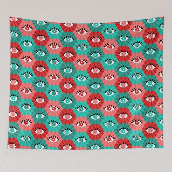 Item preview, Citrus arte pop eyes red designed and sold by LennyCast.