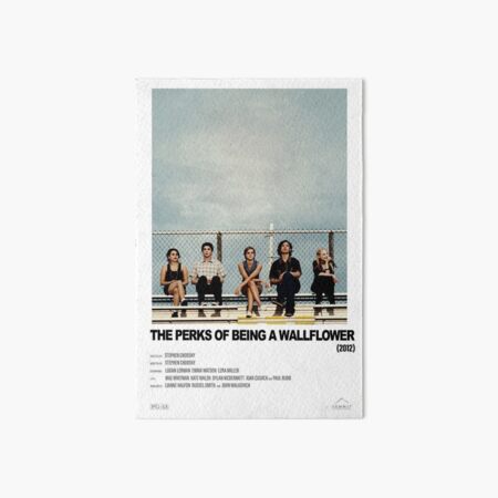 The Perks of Being a Wallflower (2012) Alternative Film Poster Art Board Print