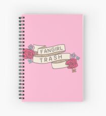 Cuaderno de espiral Fangirl Trash