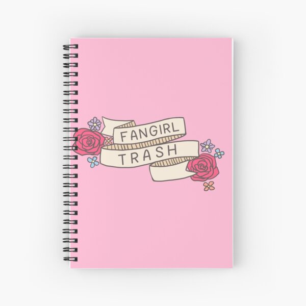 Fangirl Trash Spiral Notebook