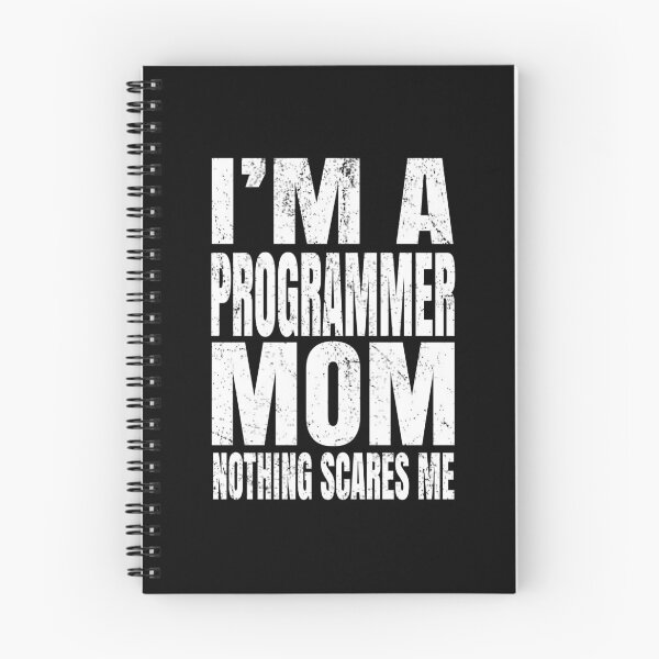 Item preview, I'm A Programmer Mom Nothing Scares Me - Funny Coding product designed and sold by Grabitees.