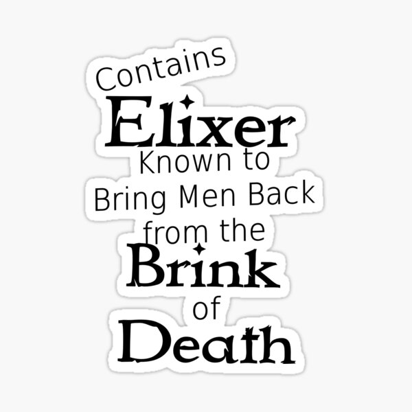 Dragonrider's Dance: Elixer Sticker