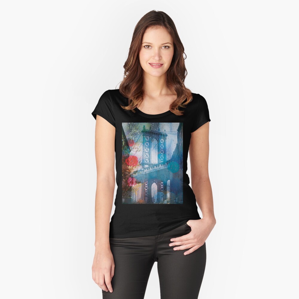 Artikel-Vorschau von Tailliertes Rundhals-Shirt, designt und verkauft von Margarita-Art.