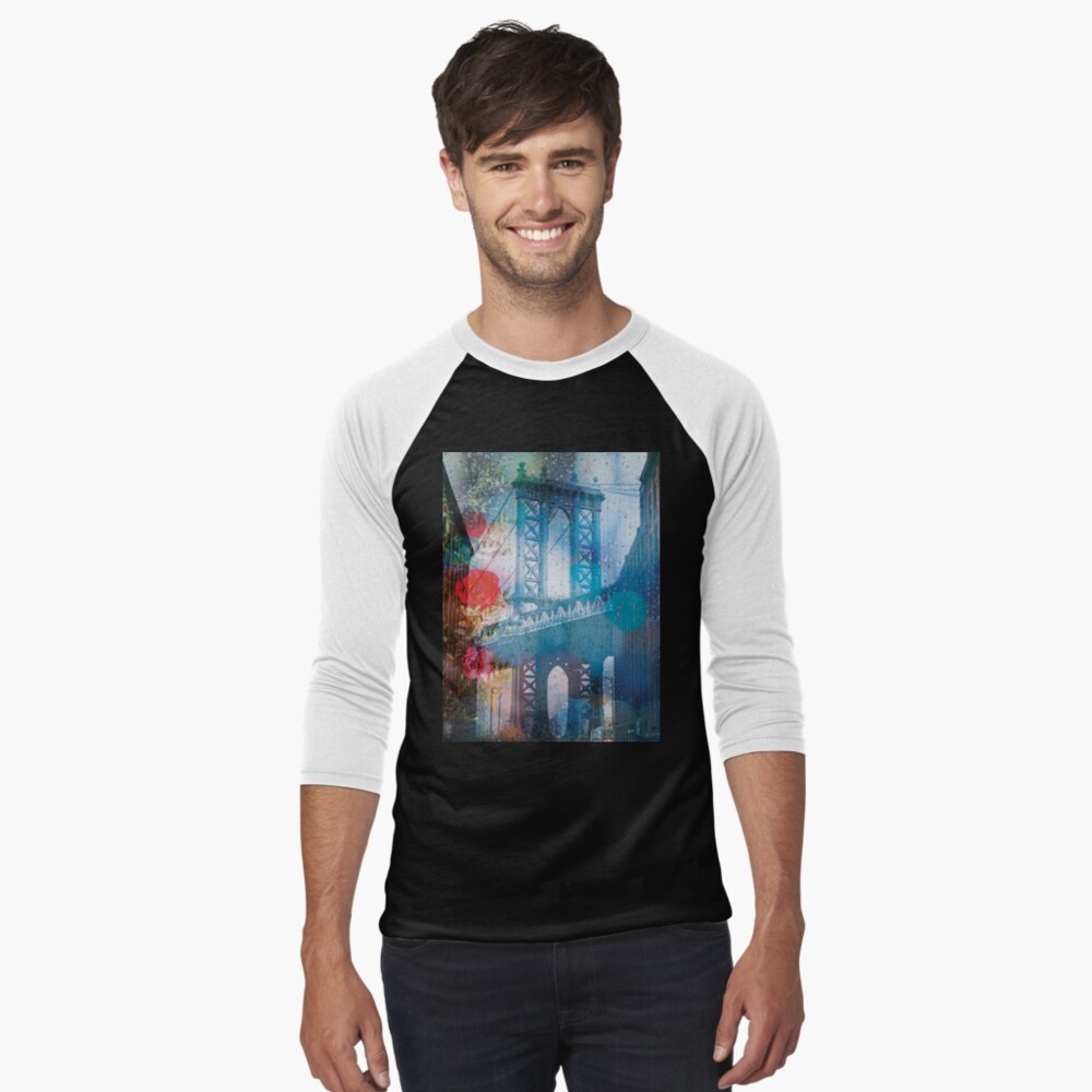 Artikel-Vorschau von Baseballshirt mit 3/4-Arm, designt und verkauft von Margarita-Art.