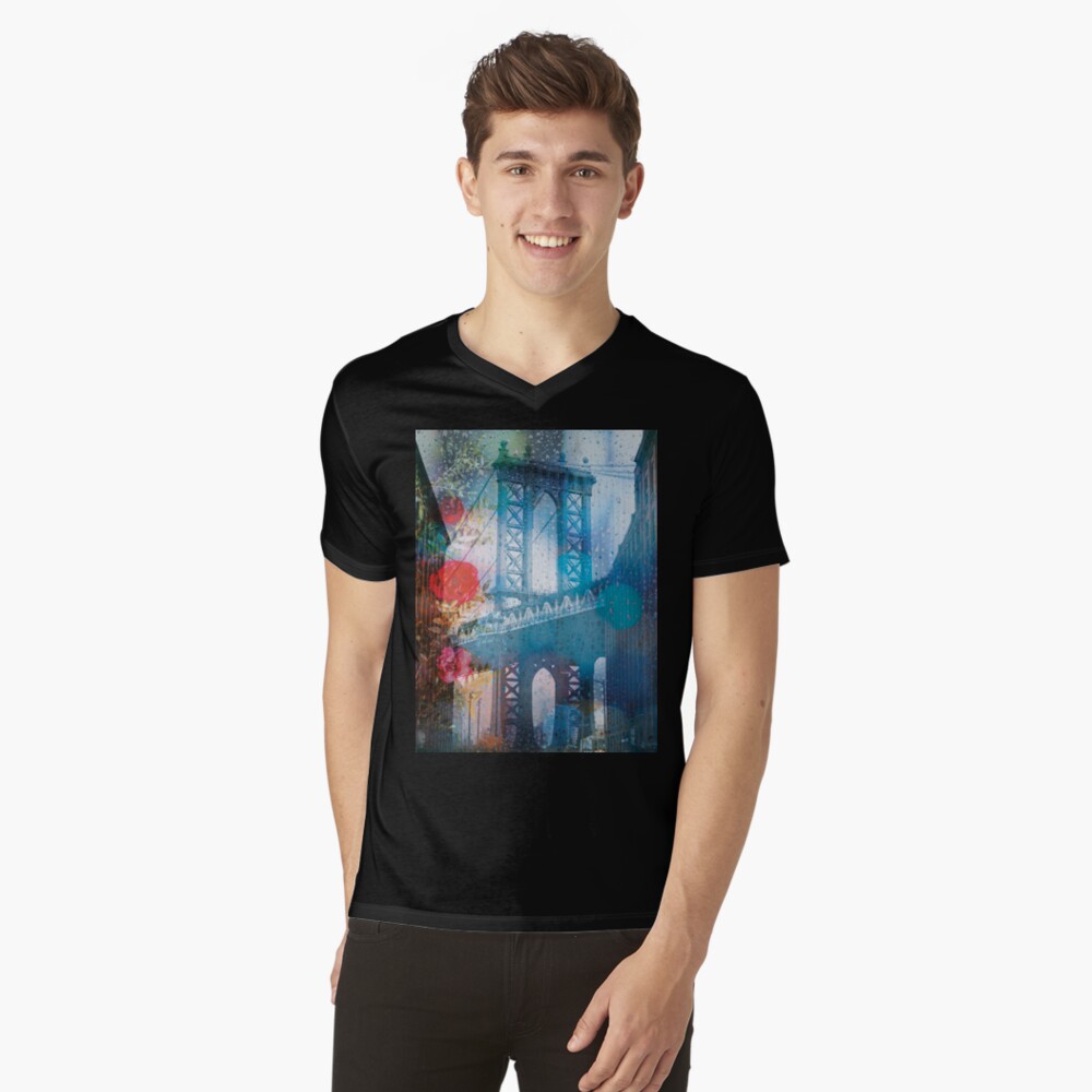 Artikel-Vorschau von T-Shirt mit V-Ausschnitt, designt und verkauft von Margarita-Art.