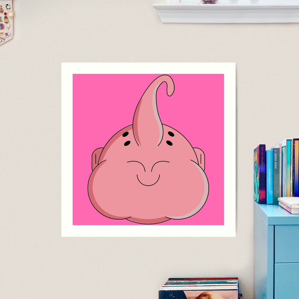 Majin Buu from Dragon Ball Z Sticker for Sale by TarallaG