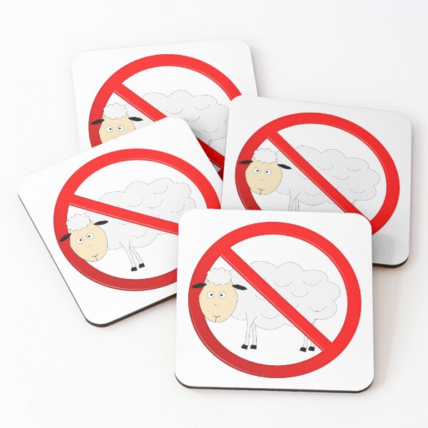 Item preview, Sheep Not Allowed Sign designed and sold by MarkUK97.