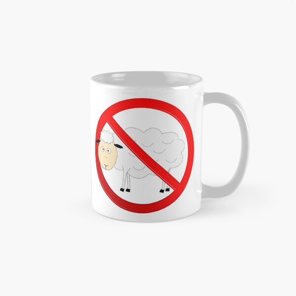 Item preview, Sheep Not Allowed Sign designed and sold by MarkUK97.