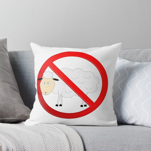 Item preview, Sheep Not Allowed Sign designed and sold by MarkUK97.