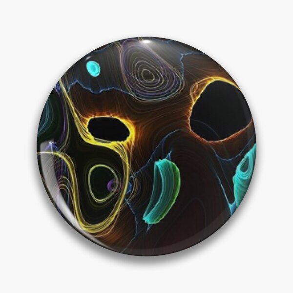 Item preview, Metallic colors on black background designed and sold by philippe souvy.