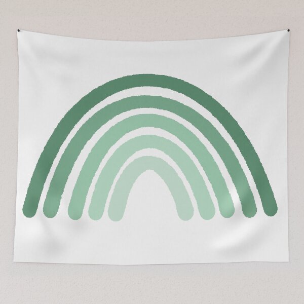 Item preview, Ombre Green Rainbow designed and sold by Suh44.