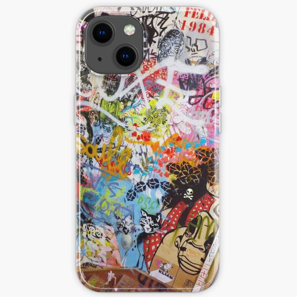 Urban Graffiti Mess iPhone Soft Case