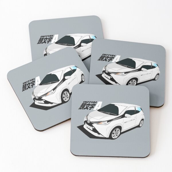 Item preview, Initial A: Aygo-t a New Tofu Delivery System! (White Flash) designed and sold by Manic2019.