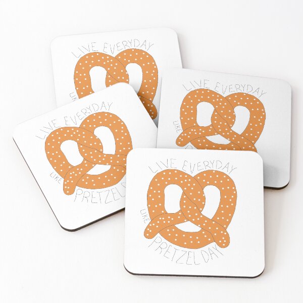 Item preview, Live everyday like pretzel day designed and sold by lax4life72.