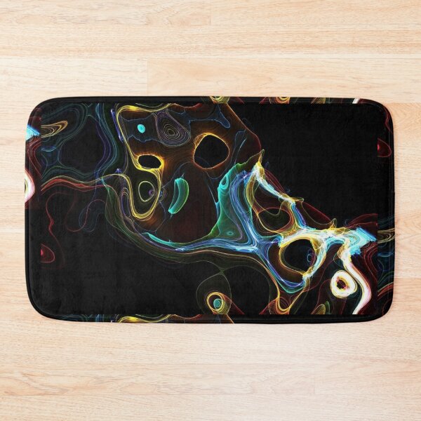 Item preview, Metallic colors on black background designed and sold by philippe souvy.