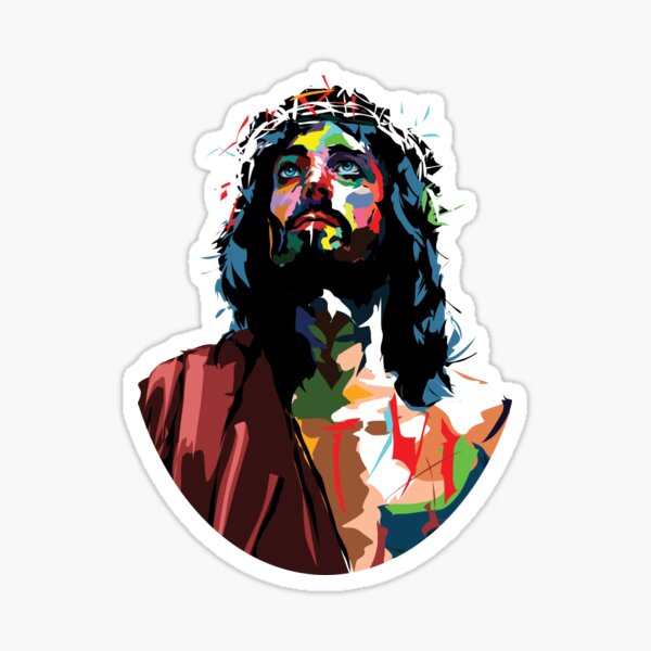 Item preview, Jesus Christ Face designed and sold by ArtLab9.