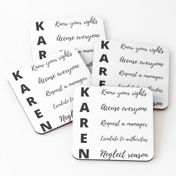 Item preview, KAREN designed and sold by BadJokesClub.