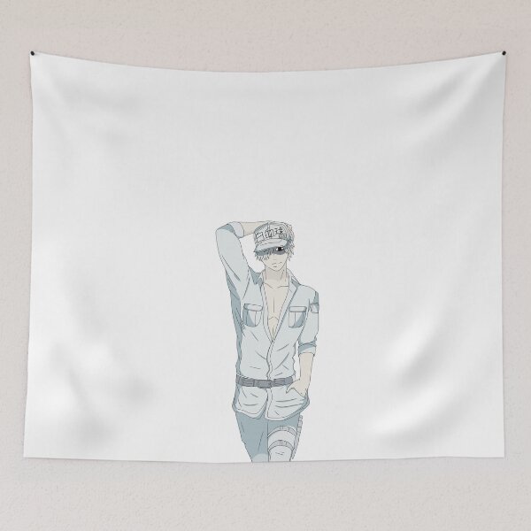 Item preview, White Blood Cell - Body Pillow Edition designed and sold by Drakken-blue.