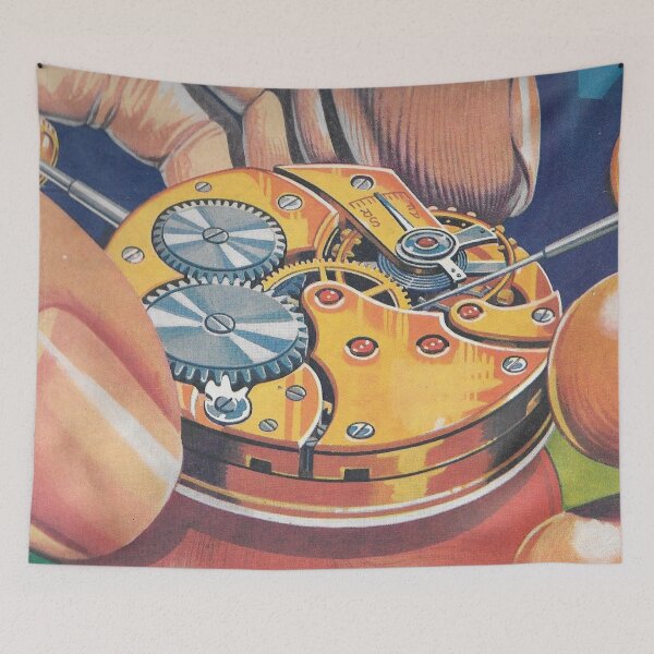 Item preview, Vintage enlarged watchmaking teaching aid designed and sold by blueyonderdave.