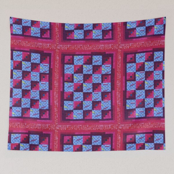 Item preview, SPORTS CAR QUILT designed and sold by Jean Gregory Evans.
